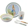 Set Repas Enfant Pierre Lapin 5 Pièces Multicolore