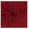 GENERIQUE Tissu type Spider-man rouge ou / et noir vendu au mètre(...) - 0004 Rouge