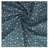 GENERIQUE Tissu coton ombelles vendu au mètre(...) - 21 Bleu canard