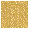 GENERIQUE Tissu coton plumes vendu au mètre(...) - 23 Curry