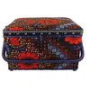 Boîte à couture motif Fleurs - 18,5x26x16cm - Collection Les merveille...