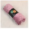 GENERIQUE Coupon tissu MINKY 50 cm x 140 cm(...) - 061 Parme