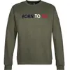 Degré7 Sweat Shirt Degre 7 Roches Lichen Homme vert 56