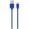 BIGBEN connected Wow - Câble Lightning - USB mâle pour Lightning mâle - 1 m - bleu