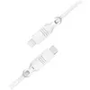 Bigben Câble synchro et charge USBC /Lightning Apple blanc 3A 2 m Just green