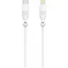 Just Green Cable Ecológico Ligthning a USB-C Macho/Macho 1.2m Blanco