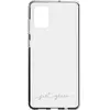 Bigben Coque pour Samsung Galaxy A71 Résistante Recyclable Just Green transparent