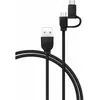 BIG BEN CBL2EN1ACMICB câble USB 1,2 m USB A Micro-USB B Noir - Neuf