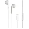 Bigben - Ecouteurs avec micro - embout auriculaire - filaire - Lightning - blanc
