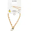 BBC Dragonne Universelle Amovible Chaine Gold + Rose Bigben