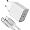 Chargeur FORCE POWER 20W + cable USB-C / Lightning MFI 1.2m