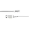 Force Power Câble USB-A/MFI renforcé 100% plastique recyclé 1,2 m - blanc