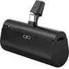 Force Power - Banque d'alimentation - connecteur USB-C intégré - 5000 mAh - 20 Watt - PD, QC (24 pin USB-C) - noir