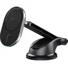 Force Power Lite Support Voiture MagSafe avec Charge sans Fil 15W Bras Ajustable Solide Noir