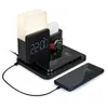 Base de charge induction BigBen Connected 5 en 1 Noir + Réveil + Lampe