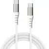 BIGBEN connected Force Power Câble Renforcé USB C/USB C 3m - 3A Blanc