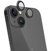FORCE GLASS Verre trempé recyclé Caméra pour iPhone 15/15 Plus x2 - Noir