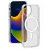 Coque iPhone 15 Plus Compatible MagSafe Hybride Transparente Bigben