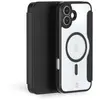 Etui Folio Renforcé Forcecase compatible MagSafe pour iPhone 16 Noir