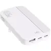 CS 65W USB A+C+C PD GaN Pliable Recycle Blanc
