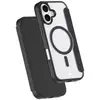 Etui Folio Forcecase Magsafe pour iPhone 17 Noir - GRS