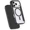 Etui Folio Forcecase Magsafe pour iPhone 17 Pro Noir - GRS