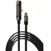Force Power - Câble Usb  60w Usb-C Vers Usb-C Rétractable Coudé