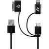 Bigben Interactive Câble USB/Micro USB avec adaptateurs Lightning et 30 pin Apple - Neuf