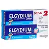 Elgydium junior gel dentifrice bubble gum lot de 2x50ml