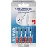 Inava Brossettes 3 Recharges Trio Compact/Flex ISO4 1,5 mm Rouge