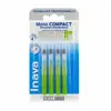 Inava Brossettes 2.2mm Mono Compact Espaces Très Larges Vert 4 unités