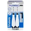 Inava Brossettes 0.6mm Trio Compact Espaces Étroits 6 recharges