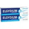 Elgydium Anti-Plaque Dentifrice Lot de 2 x 75ml