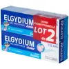 Elgydium dentifrice junior 7/12 ans bubble lot de 2 x 50 ml