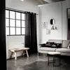 Today Rideaux et Draperies, Noir, 140x240cm