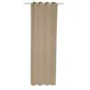 TODAY Voilage - MARQUE - 135/240 mastic - Uni - Polyester - A suspendre