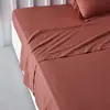 TODAY Drap Plat 2 Personnes 240X300 Coton 350656 Rouge