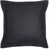 TODAY Taie d'oreiller carrée 100% coton bio 63 x 63 cm ORGANIC coloris Fusain