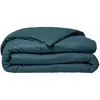 Today Housse de couette 100% coton bio 260 x 240 cm ORGANIC coloris Paon