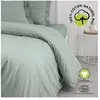 TODAY Housse de couette 100% coton bio 260 x 240 cm ORGANIC coloris Celadon