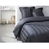 TODAY Housse de Couette Satin Noir 240 x 260 cm 2 PLACES