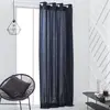 Rideau à oeillets TODAY - 140x240cm - 100% Coton - Navy