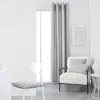 Rideau à oeillets - TODAY - 140x240cm - 100% Coton - Acier