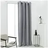 TODAY Rideau Isolant Thermique Essential Uni - 140 x 240 cm - Acier