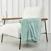 Today Plaid XL #3 Ribbed 150 x 200 Polyester TODAY Essential Celadon