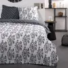 TODAY Parure de couette 100% coton 57 fils imprimée 260x240 2 taies