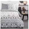 TODAY Parure de couette 100% coton 57 fils imprimée 260x240 2 taies