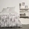 AC-DÉCO Today Housse de couette en coton 240 x 220 cm FLANELLE 2.13 Blanc