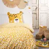 TODAY Parure de lit enfant Funny - 140x200 cm - 100% Coton - imprimé léopard