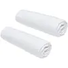TODAY Essential - Lot de 2 draps Housses 160x200 cm 2 Personnes 100% Coton Craie